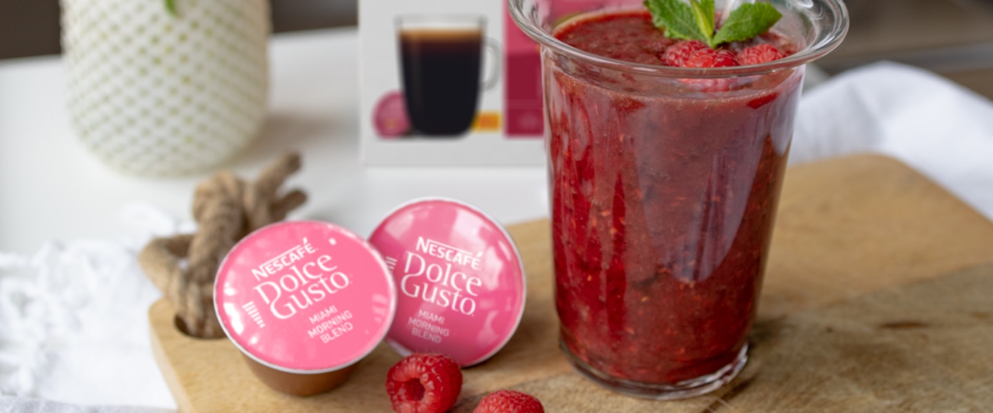 Kaffee-Himbeer-Smoothie Rezept | Dolce Gusto®