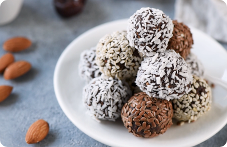 Kaffee-Protein-Balls