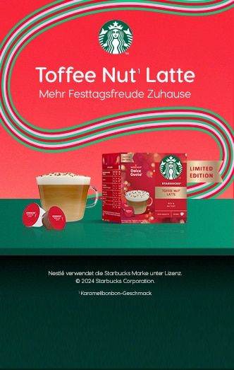 STARBUCKS® TOFFEE NUT LATTE