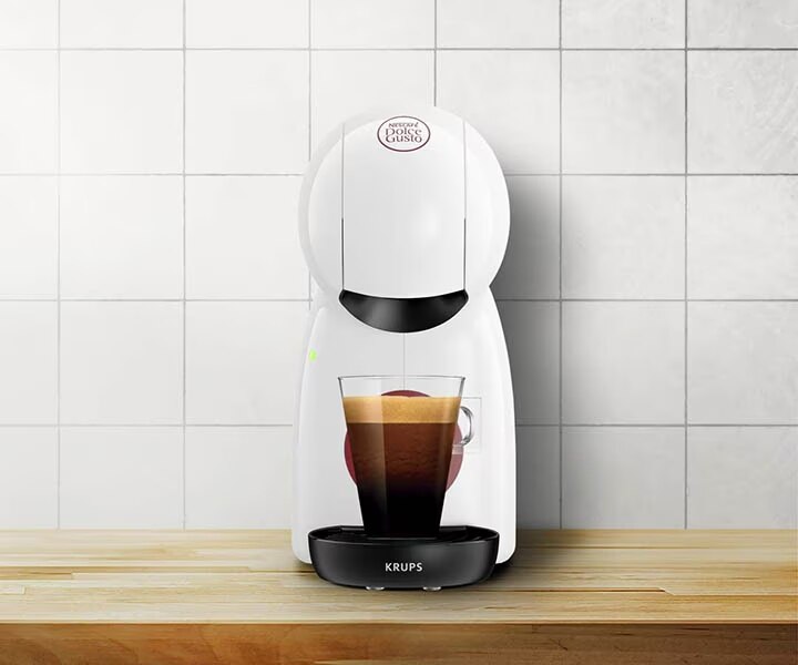 Piccolo® XS - Manuell - Weiss Kaffeemaschine Close Up | Nescafé Dolce Gusto