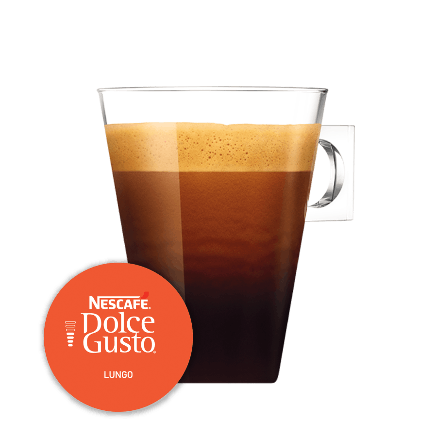 Lungo Tasse und Kaffekapsel - NESCAFÉ® Dolce Gusto®