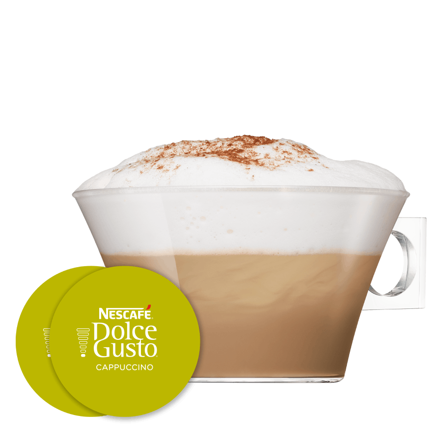 Cappuccino Tasse und Kaffekapsel - NESCAFÉ® Dolce Gusto®