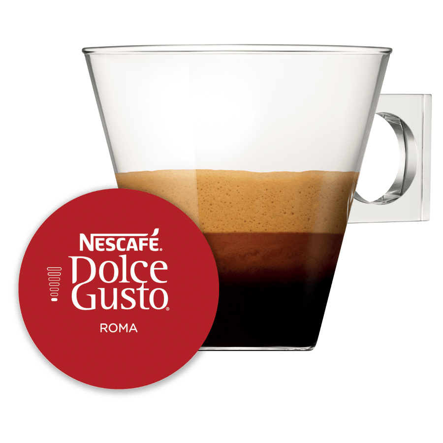 Espresso Roma - Inspirazione Italiana Tasse und Kaffekapsel - NESCAFÉ® Dolce Gusto®