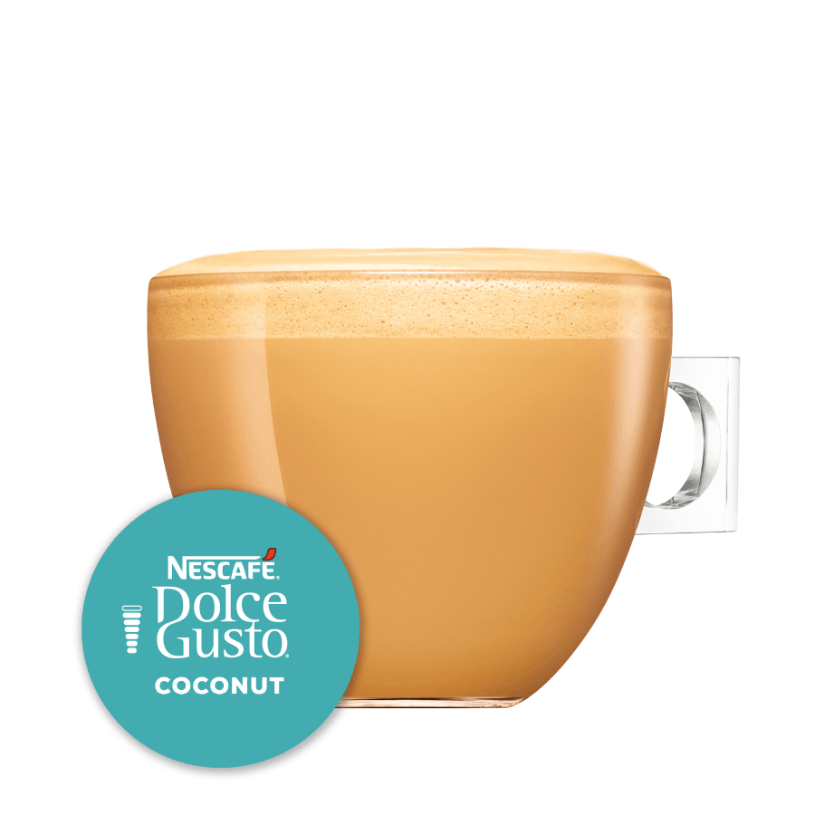 Kokosnuss Flat White Tasse und Kaffekapsel - NESCAFÉ® Dolce Gusto®