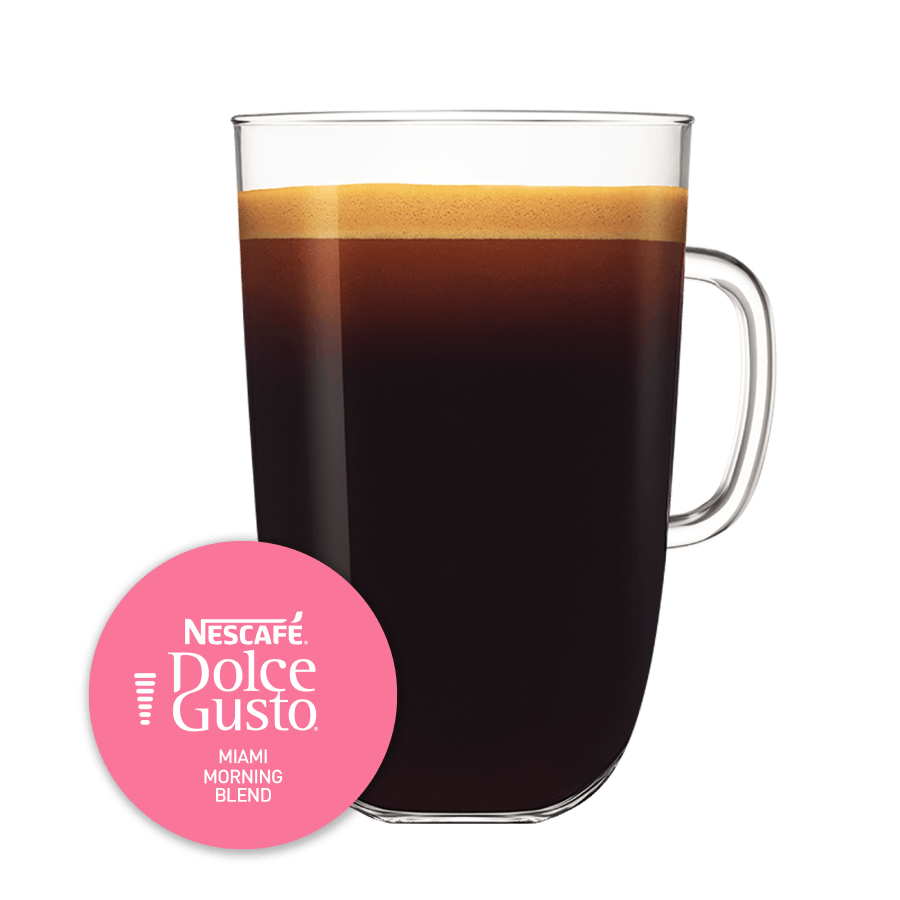 Miami Morning Blend – American Café Inspiration Tasse und Kaffekapsel - NESCAFÉ® Dolce Gusto®