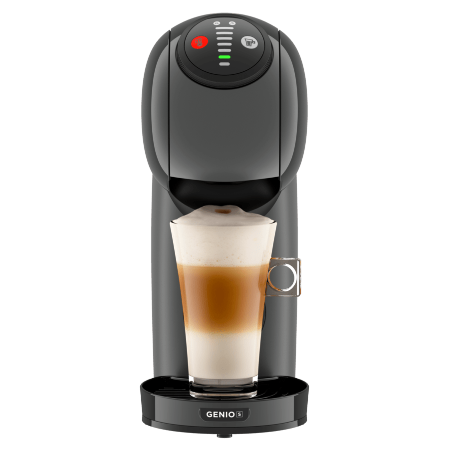 Genio S automatische Kaffeekapselmaschine Anthrazit von Krups® - alle Funktionen - NESCAFÉ® Dolce Gusto®